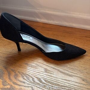 Nina Women's Black D’orsay Heels